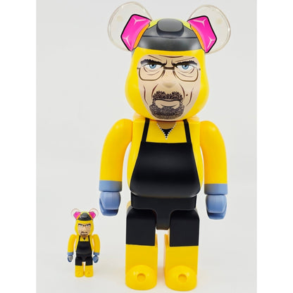 Bearbrick Breaking Bad Walter White Chemical Protective Clothing 100% & 400% Set