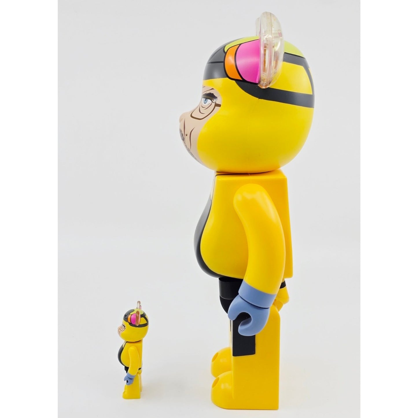 Bearbrick Breaking Bad Walter White Chemical Protective Clothing 100% & 400% Set
