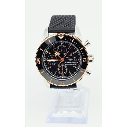 Breitling Superocean Heritage II 44mm Steel & Rose Gold Chronograph Watch U13313