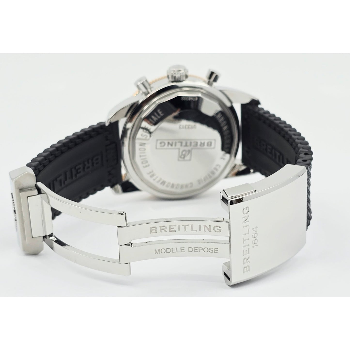 Breitling Superocean Heritage II 44mm Steel & Rose Gold Chronograph Watch U13313