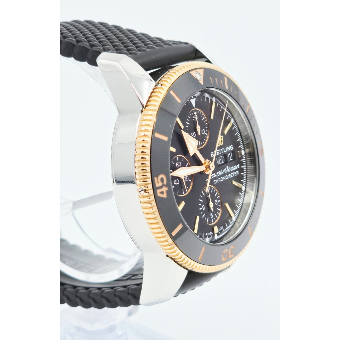 Breitling Superocean Heritage II 44mm Steel & Rose Gold Chronograph Watch U13313