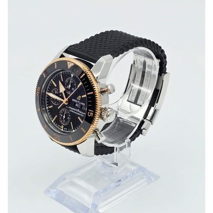 Breitling Superocean Heritage II 44mm Steel & Rose Gold Chronograph Watch U13313