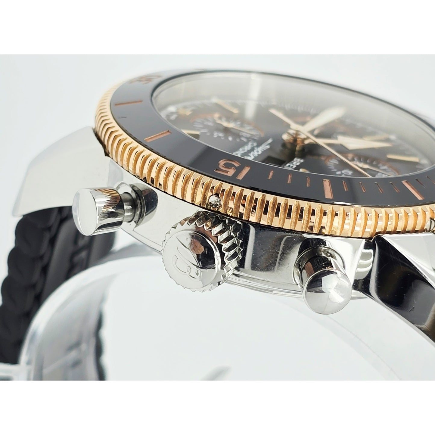 Breitling Superocean Heritage II 44mm Steel & Rose Gold Chronograph Watch U13313