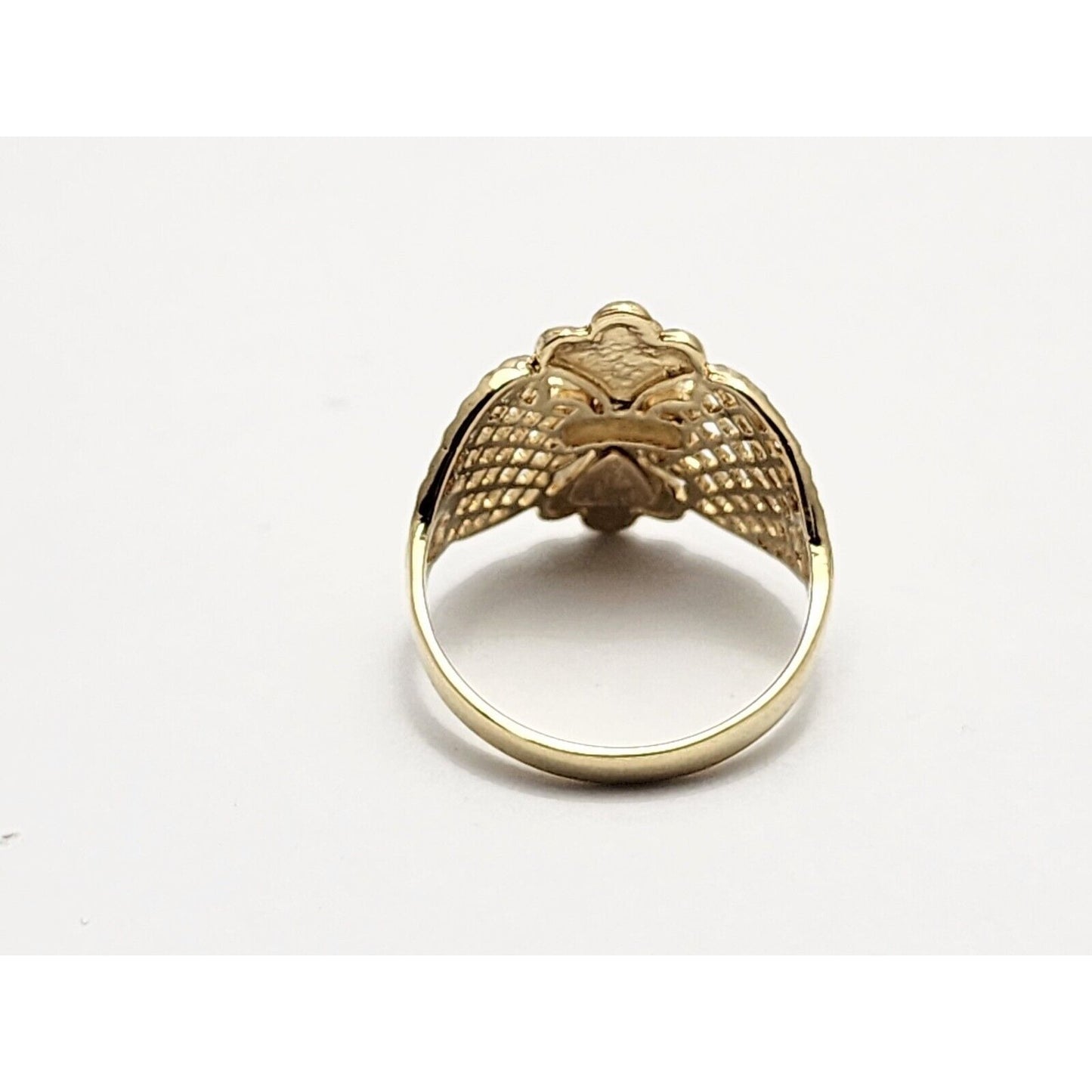 Beverly Hills Gold 14K Yellow Gold Filigree Ring