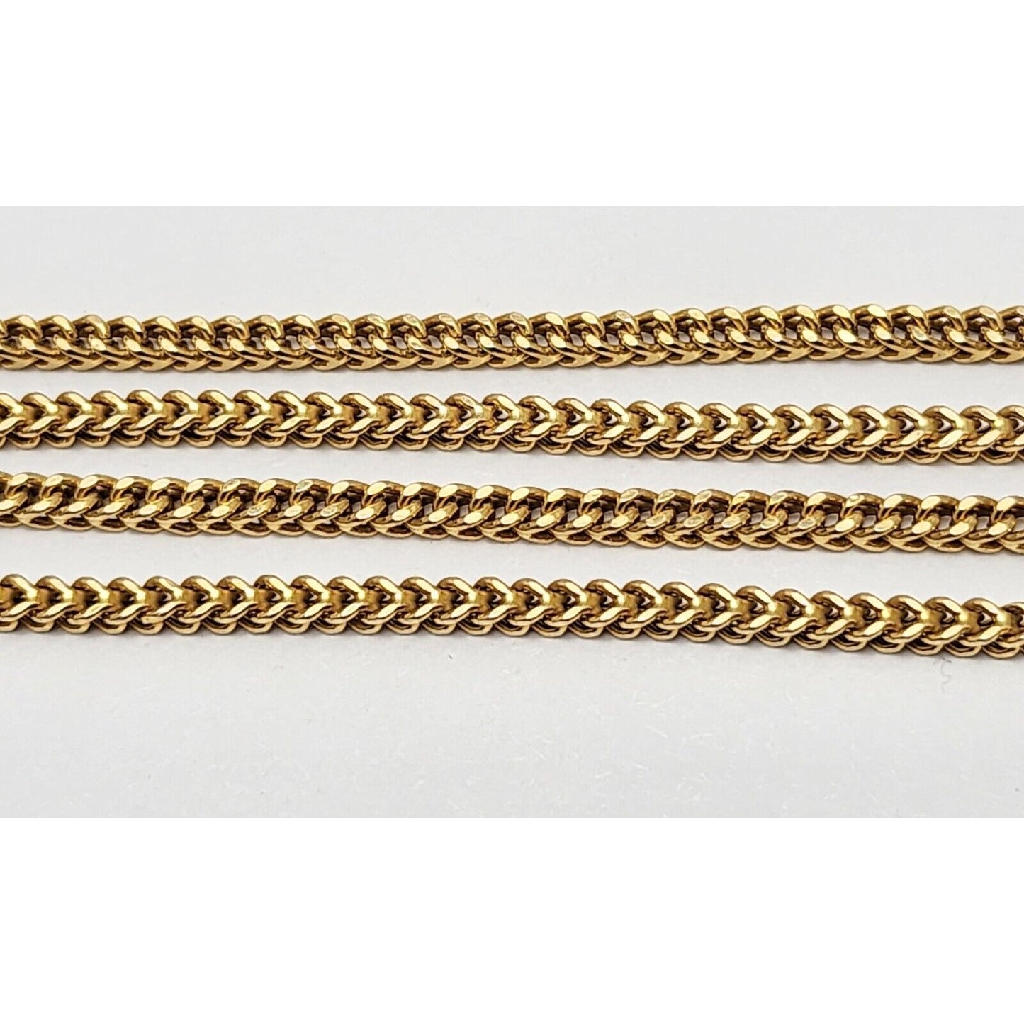 10K Yellow Gold Franco Link Chain Necklace