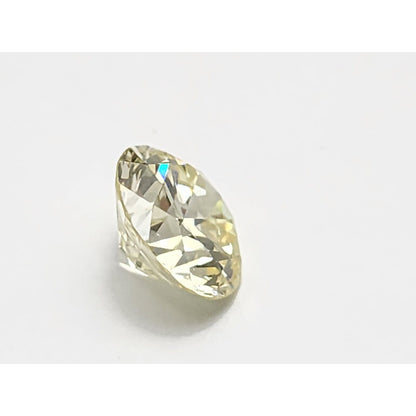 4.35 Carat - VS2 Round Cut EGL USA Natural Loose Fancy Light Yellow Diamond