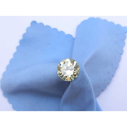 4.35 Carat - VS2 Round Cut EGL USA Natural Loose Fancy Light Yellow Diamond