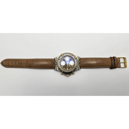 Krieger B929 Chronograph Swiss Watch 18K Two-Tone Limited 17/300 Valjoux 7750