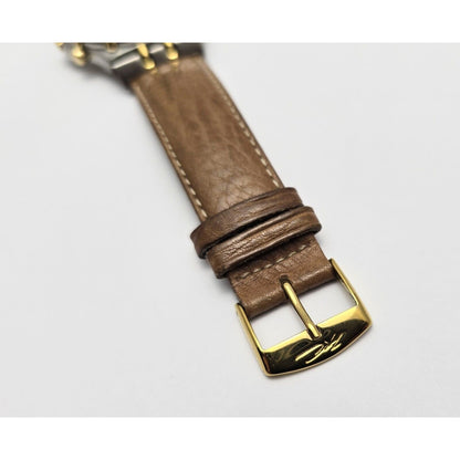 Krieger B929 Chronograph Swiss Watch 18K Two-Tone Limited 17/300 Valjoux 7750