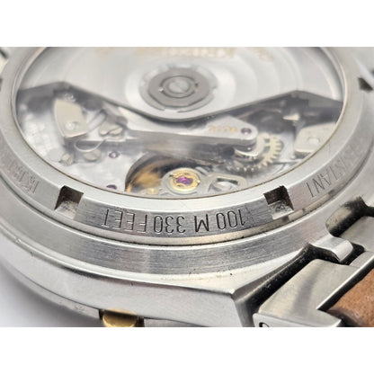 Krieger B929 Chronograph Swiss Watch 18K Two-Tone Limited 17/300 Valjoux 7750
