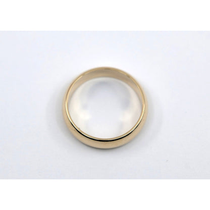 Benchmark 14K Yellow Gold Classic Comfort Fit Dome Wedding Band Ring