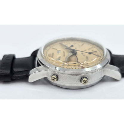 Vintage Gallet Multichron Calendar Chronograph Valjoux 72C Triple Date Ref 998