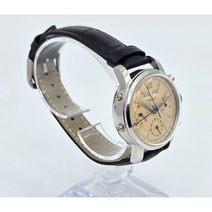 Vintage Gallet Multichron Calendar Chronograph Valjoux 72C Triple Date Ref 998