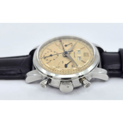 Vintage Gallet Multichron Calendar Chronograph Valjoux 72C Triple Date Ref 998