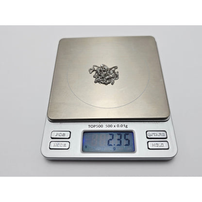 Thin 14K White Gold Franco Link Chain Necklace