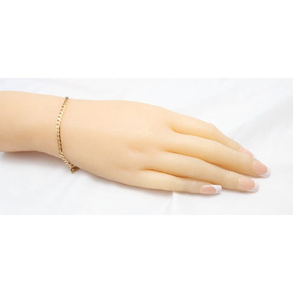 Beverly Hills Gold 14K Yellow Gold Fancy Link Bracelet