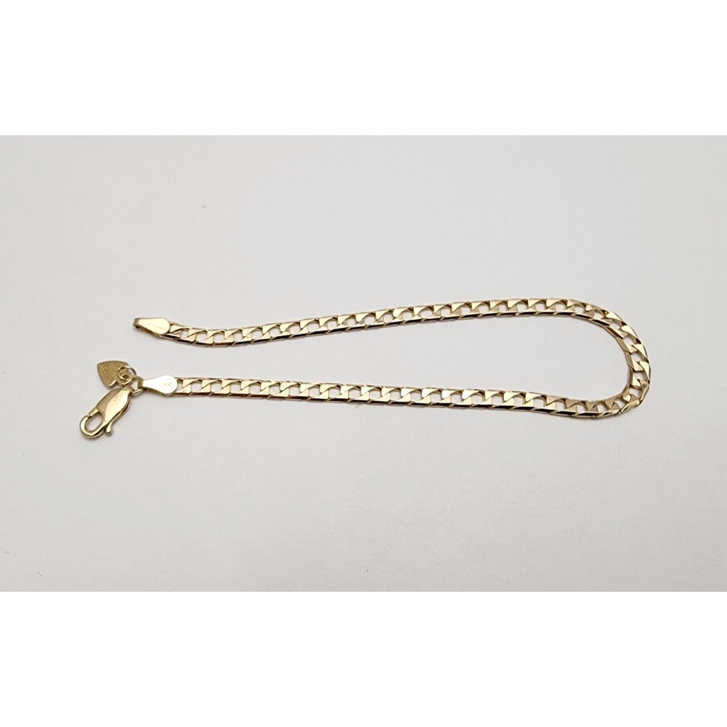 Beverly Hills Gold 14K Yellow Gold Fancy Link Bracelet