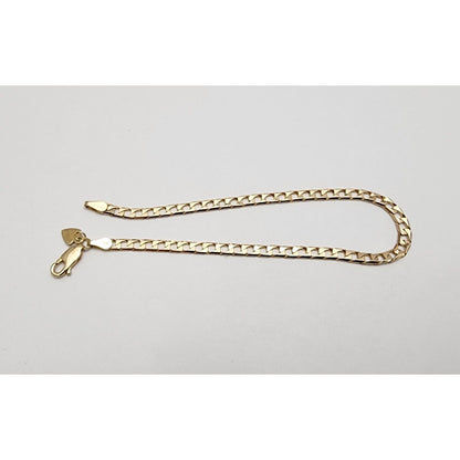 Beverly Hills Gold 14K Yellow Gold Fancy Link Bracelet