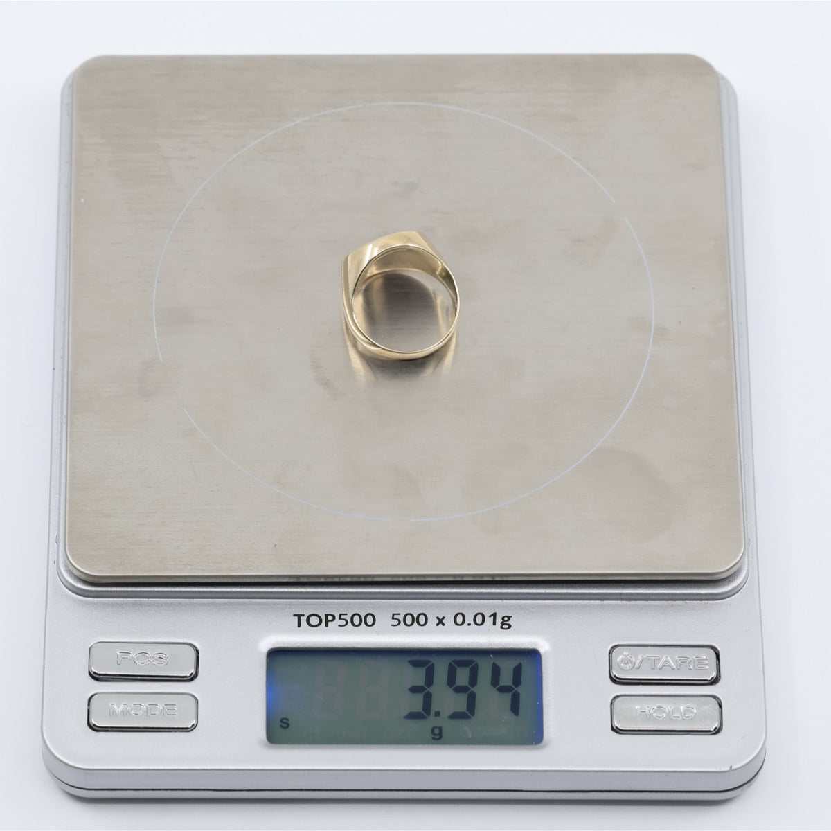 12K Yellow Gold Zodiac Capricorn Horoscope Ring