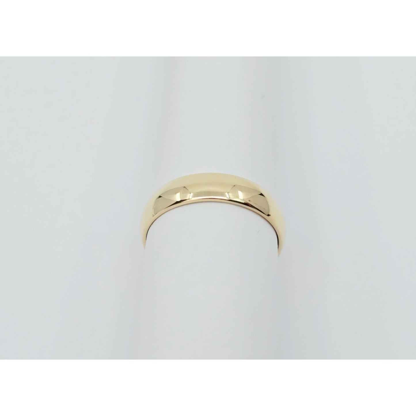 14K Yellow Gold Polished Wedding Band Ring