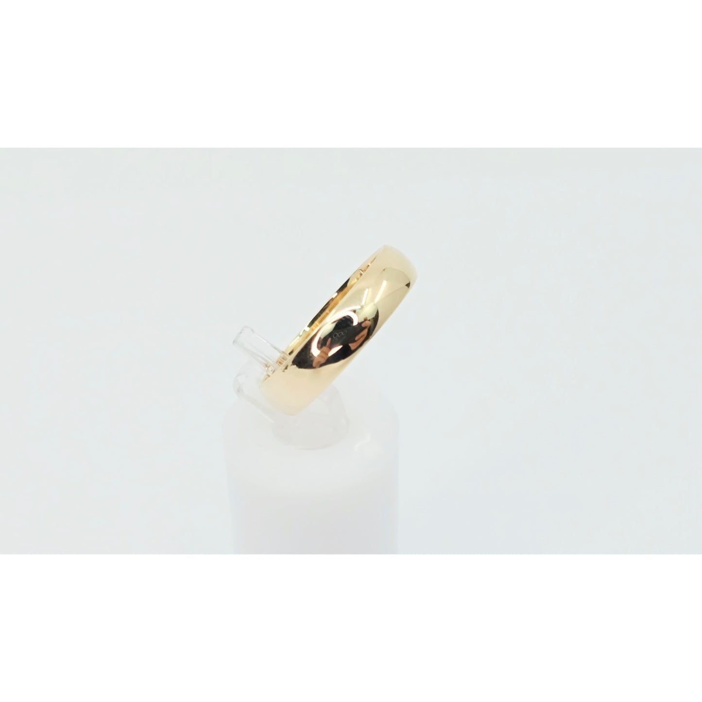 14K Yellow Gold Polished Wedding Band Ring