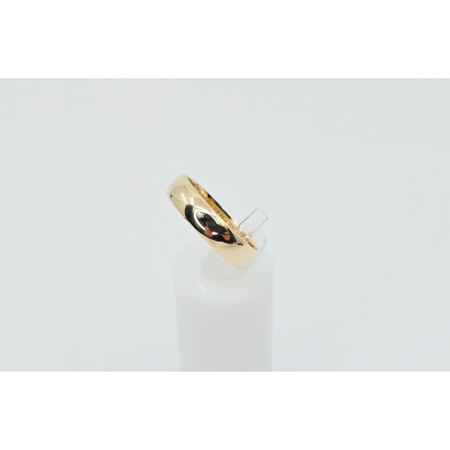 14K Yellow Gold Polished Wedding Band Ring