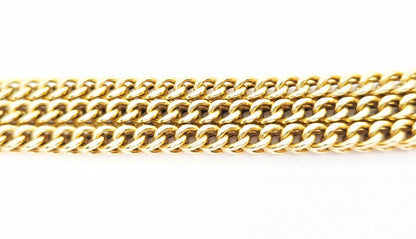 10K Yellow Gold Franco Link Chain Necklace