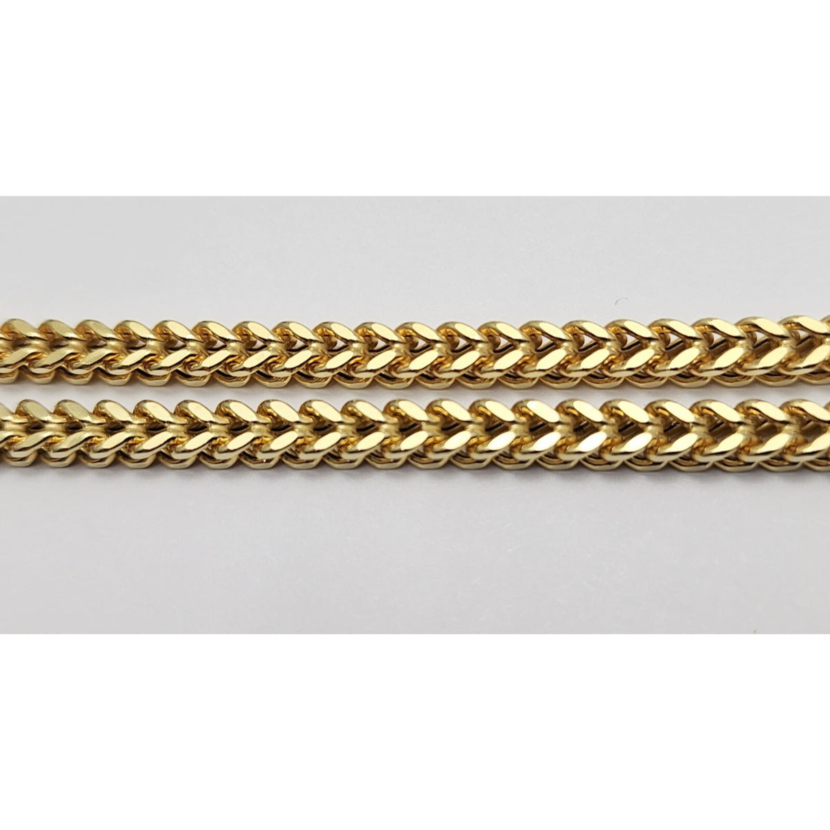 10K Yellow Gold Franco Link Chain Necklace