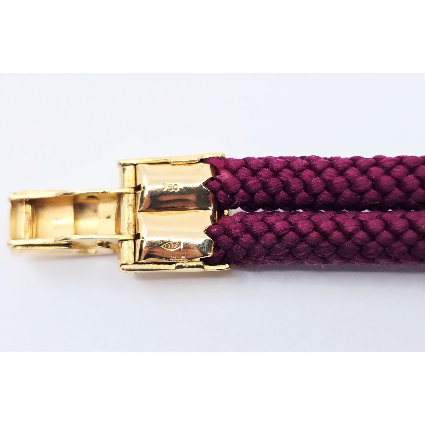 Vintage Patek Philippe 18K Gold Ladies Cocktail Watch Woven Rope Bracelet Swiss