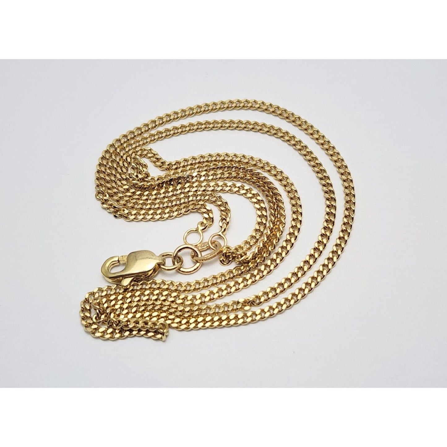 10K Yellow Gold Cuban Link Chain Necklace