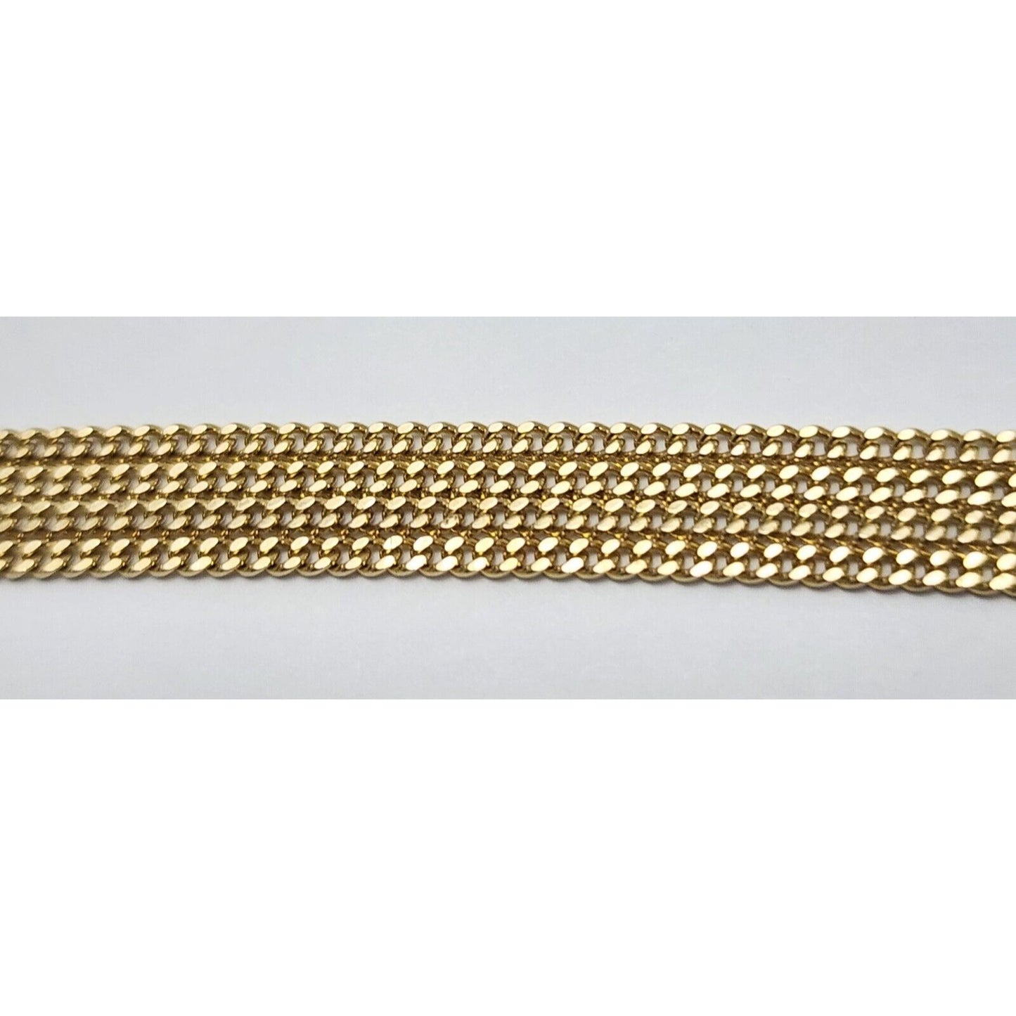 10K Yellow Gold Cuban Link Chain Necklace