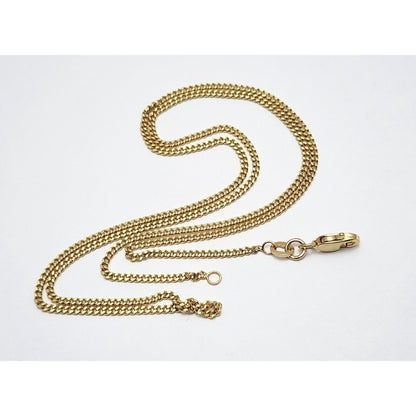 10K Yellow Gold Cuban Link Chain Necklace