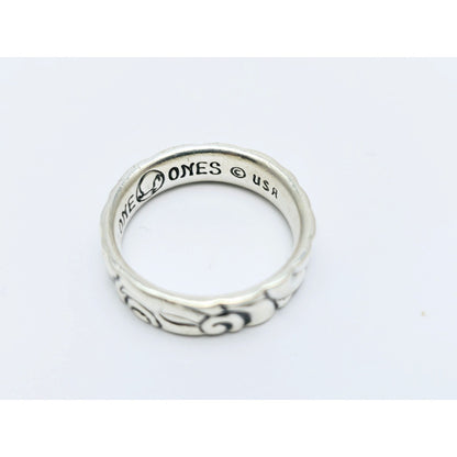 Rare Leonard Kamhout Lone Ones Sterling Silver Full Circle Band Ring