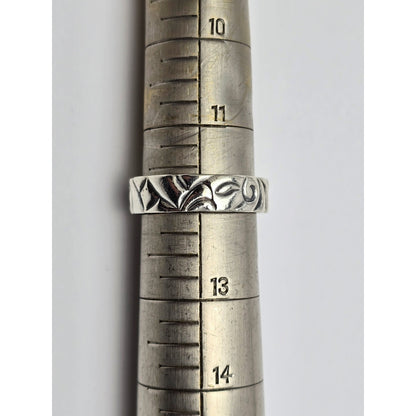 Rare Leonard Kamhout Lone Ones Sterling Silver Full Circle Band Ring