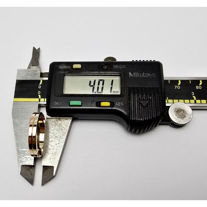 14K Two Tone Gold Wedding Ring Band