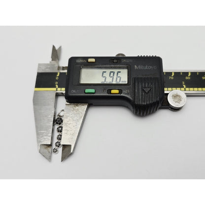 14K White Gold Round Cut Diamond Drop Dangle Charm Pendant