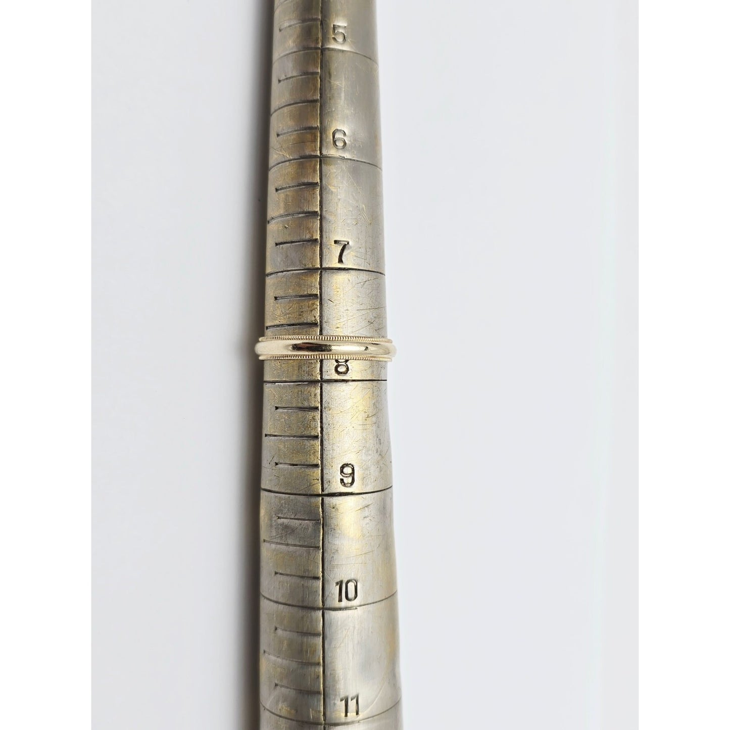 14K Yellow Gold Wedding Band Ring