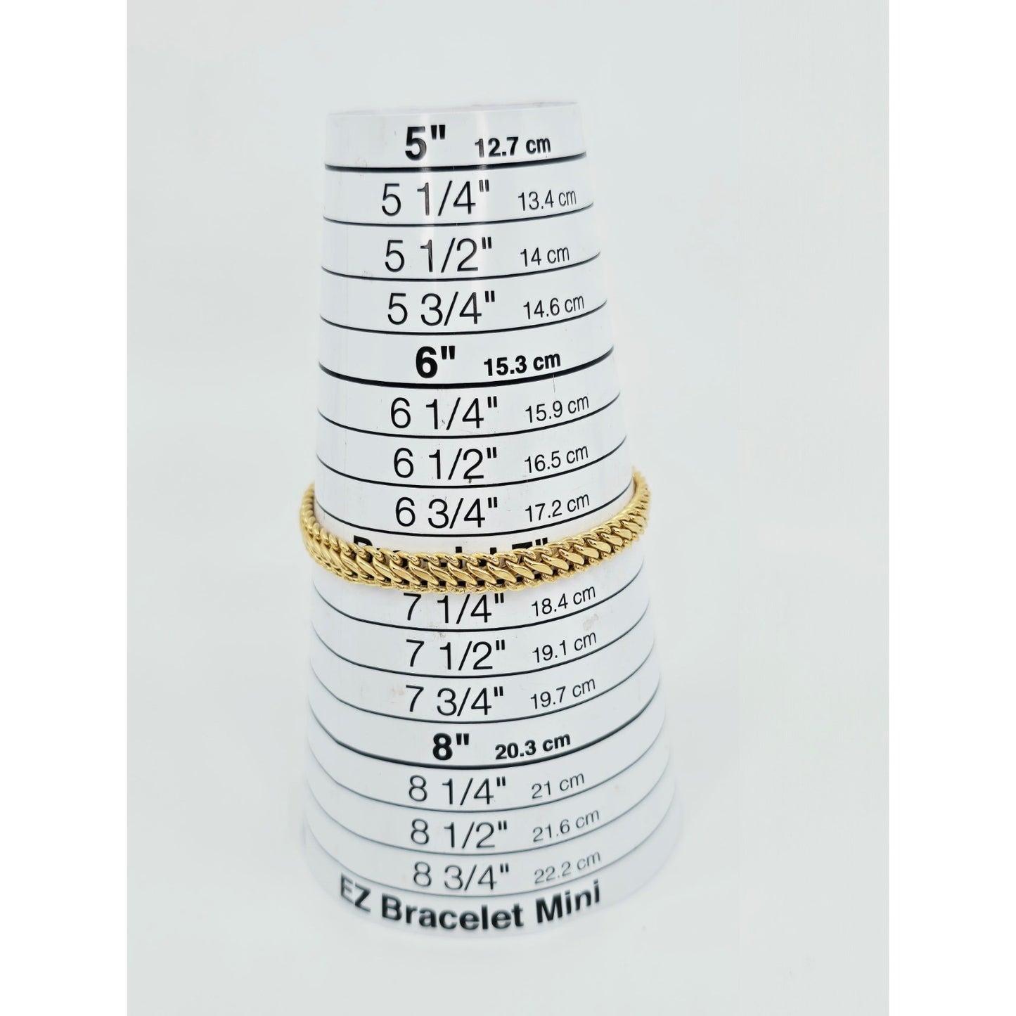 Fancy 18K Yellow Gold Custom Link Chain Bracelet