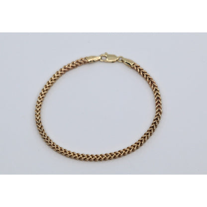 10K Yellow Gold Franco Link Bracelet