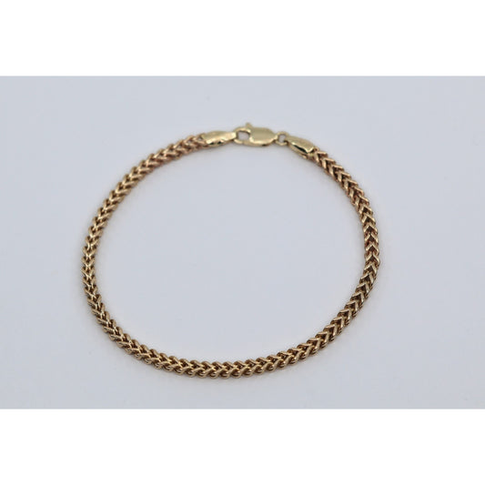 10K Yellow Gold Franco Link Bracelet