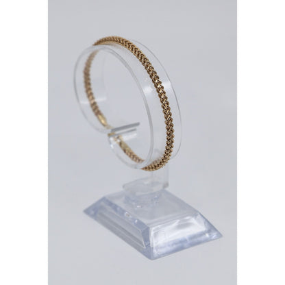 10K Yellow Gold Franco Link Bracelet