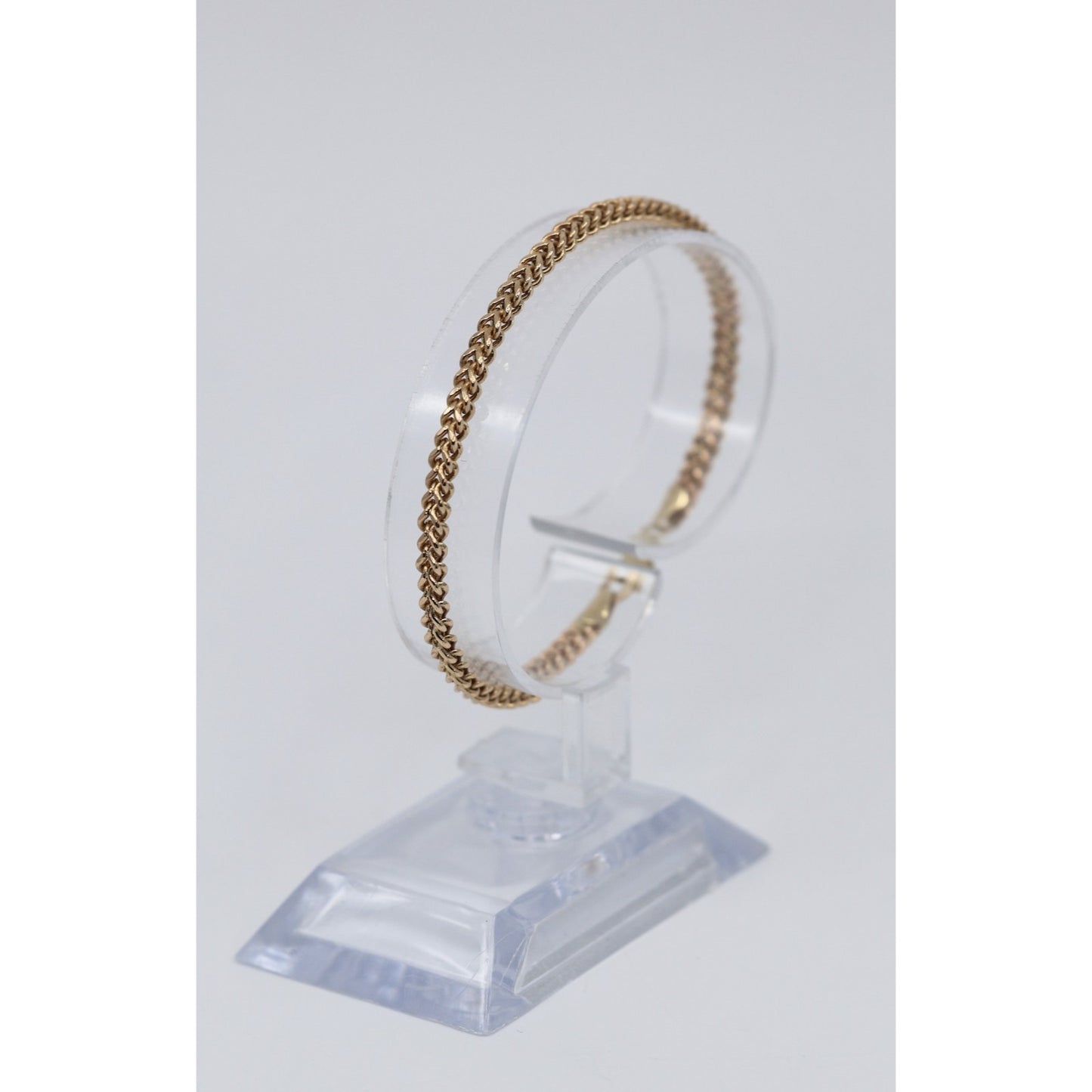 10K Yellow Gold Franco Link Bracelet