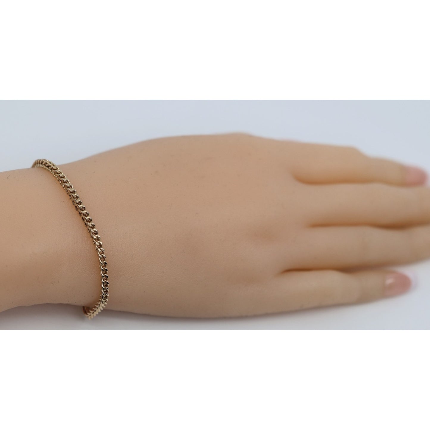 10K Yellow Gold Franco Link Bracelet