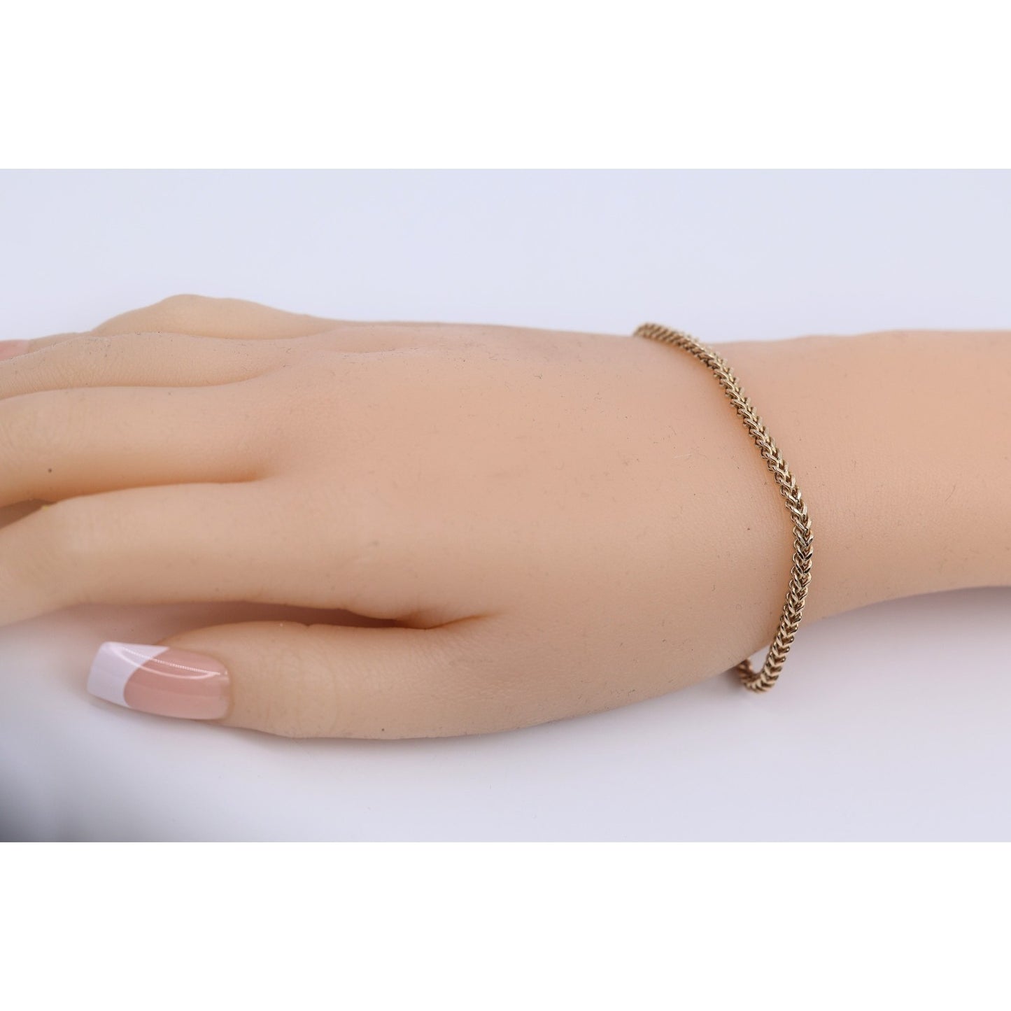 10K Yellow Gold Franco Link Bracelet