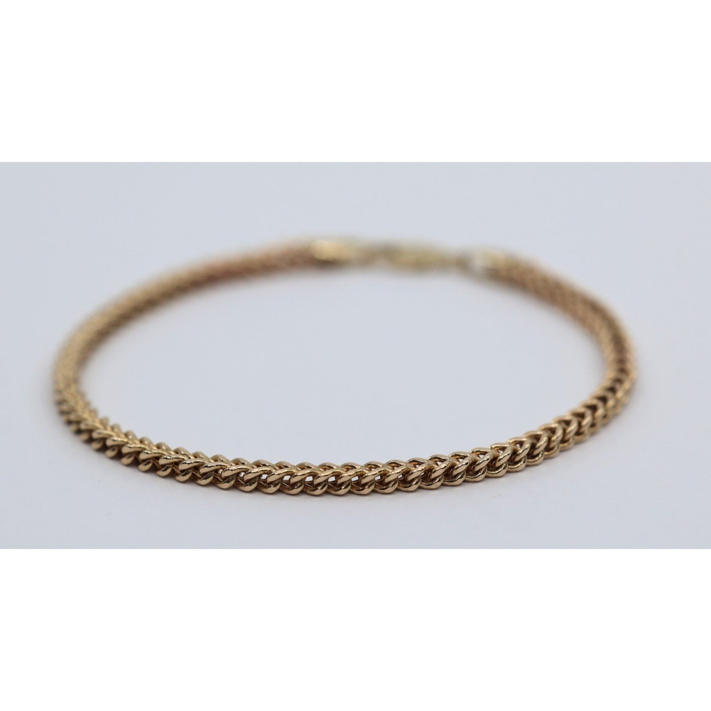 10K Yellow Gold Franco Link Bracelet