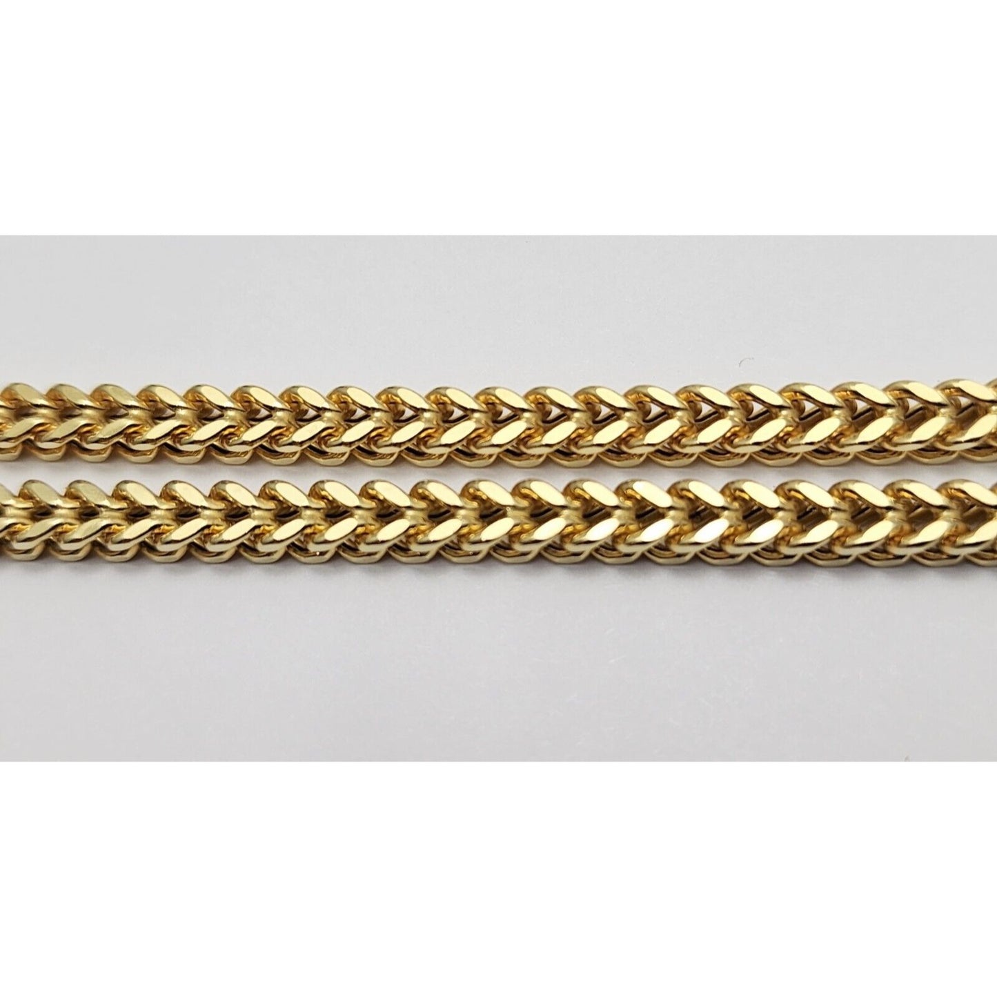 10K Yellow Gold Franco Link Chain Necklace