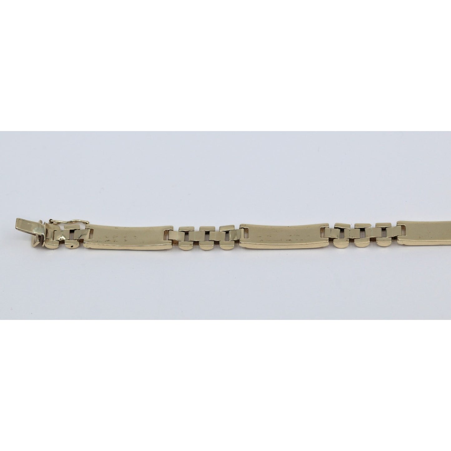 14K Two Tone Gold Custom Jaguar Panther Lion Rolex Link Bracelet