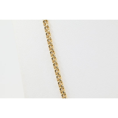 14K Yellow Gold Bismark Link Chain Necklace