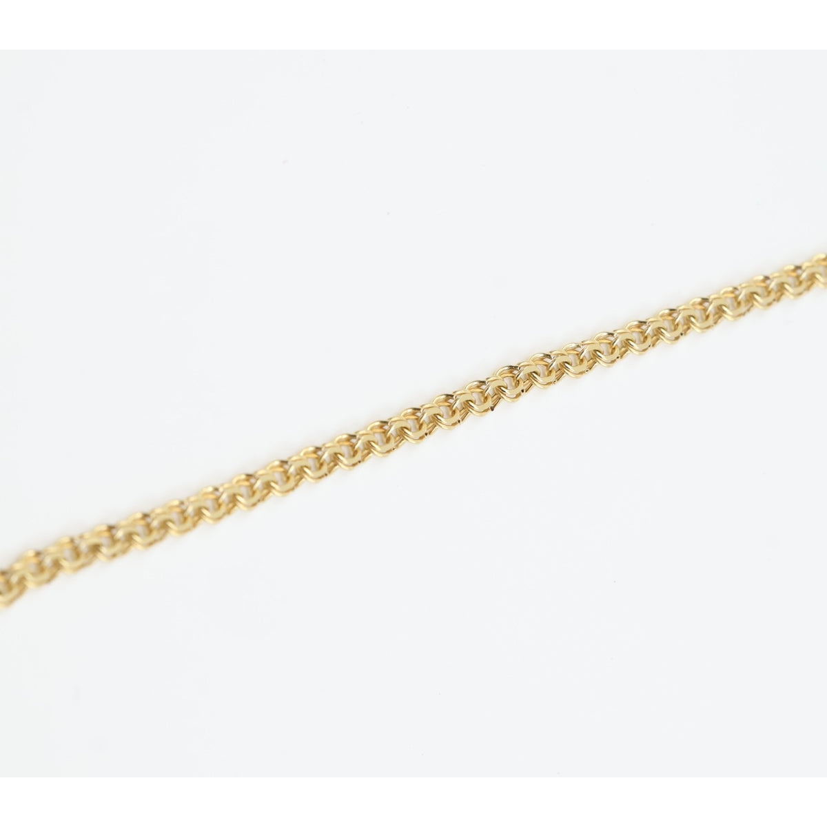 14K Yellow Gold Bismark Link Chain Necklace