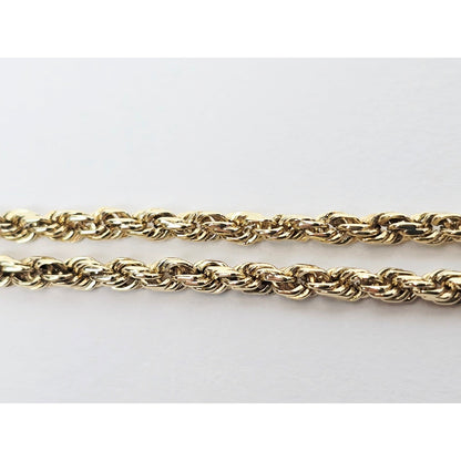 14K Yellow Gold Rope Bracelet